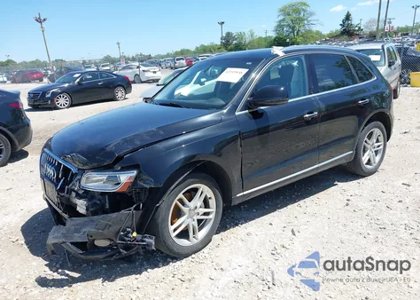 2016 Audi Q5 2.0T Premium z USA, uszkodzony, nr VIN WA1L2AFP5GA051414